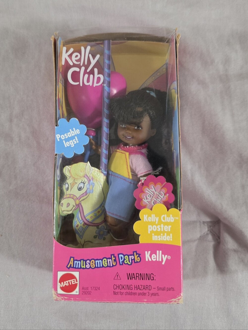 NEW Vintage 2000 Kelly Club Amusement Park Kelly Doll with Horse and Accessories